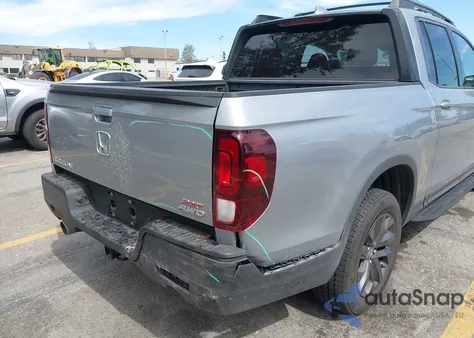 2021 Honda Ridgeline Awd Sport from USA, damaged, VIN 5FPYK3F16MB001909